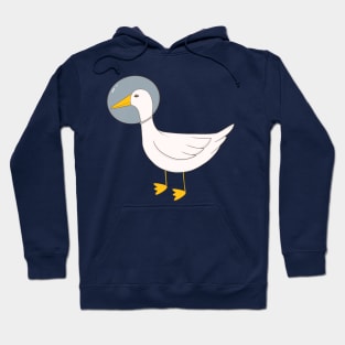 Astronaut Duck on Space Hoodie